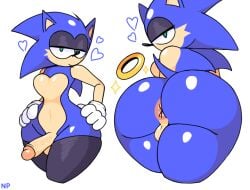 floofy sonic (nocklepie) from sega by nocklepie