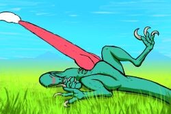 2025 2d_animation 3_fingers 3_toes animated big_penis biped blush blush_lines bodily_fluids claws cum cum_drip cum_dripping_from_penis cum_strand cumshot digitigrade dinosaur dripping dromaeosaurid ejaculation endless_orgasm erection feet feral field finger_claws fingers flexing_penis frame_by_frame genital_fluids genitals grass green_body hands-free hi_res huge_cock hyper hyper_genitalia hyper_penis infinite_cum infinite_genital_fluids knot knotted_penis long_penis looking_at_viewer loop lying male monotone_body monotone_genitals monotone_penis nude on_back orgasm outside penis plant prehistoric_species red_penis reptile saurischian scalie shaded sickle_claw sketch solo spread_legs spreading swelling talons tan_claws tapering_penis thaln theropod three-quarter_view toe_claws toes