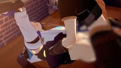 3d aether_(genshin_impact) anal_sex animated big_penis censored cum cum_inside faggot gay genshin_impact legs_held_open male_only orgasm scaramouche_(genshin_impact) tagme video