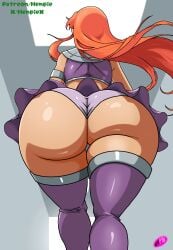 starfire from dc by henpie