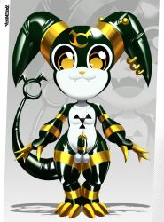 absurd_res balls bodily_fluids cercus_voltare demon domestic_cat felid feline felis genitals glistening glistening_balls glistening_body glistening_genitalia glistening_legs glistening_penis gold_(metal) hi_res humanoid hybrid ichimoral imp jester jewelry latex_body looking_confident male mammal penis short short_stack smug smug_grin solo sweat