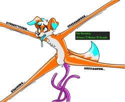 astro bulge canid canine elastic elastic_body elasticity elongated_limbs fox furry male malleable_body mammal penetration regulus_(species) restrained stretchy tentacle themadastronaut