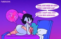 2d 2d_(artwork) 2d_artwork abstract_background after_sex after_vaginal average_breasts bed bed_sheet bedroom_eyes big_butt big_penis black_hair blue_hair blush blush_lines bow boyfriend_(friday_night_funkin) cowgirl_position cum cum_in_pussy cum_inside dialogue dialogue_bubble drool drool_on_face drool_string drooling drooling_cum female friday_night_funkin friday_night_funkin_mod fucking girl_(sock.clip) huge_ass huge_cock hyper_penis impregnated impregnation light-skinned_male light_skin male male/female massive_ass massive_penis medium_breasts naked naked_female naked_male nipples nude nude_female nude_male penis pillow pink_bow pointy_feet sex short_hair shorter_male shortstack simple_background smile text text_bubble thick_ass thick_penis thick_thighs tweedleevil twinsomnia vaginal_penetration vaginal_sex white_body white_skin x-ray