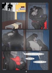 abs absurd_res admiring admiring_penis age_difference anthro ape aroused aroused_by_another aroused_face aroused_male aroused_smile ass back_muscles balls balls_outline barazoku bathing bedroom_eyes biceps big_balls big_bulge big_butt big_daddy_(sing) big_muscles big_pecs big_penis black_body black_fur blue_clothing blue_underwear breath bulge bulge_focus butt_focus butt_grab clothing clothing_pull comic crotch_in_face detailed_bulge dialogue dirty_talk duo english_text face_in_crotch fellatio_request flirting flirting_look fur genital_outline genitals gorilla grey_body grey_fur gym gym_locker hand_on_butt haplorhine hi_res holding_butt huge_balls huge_cock hyper hyper_balls hyper_genitalia hyper_penis illumination_entertainment imminent_oral imminent_sex kiss_on_lips kissing kneeling kneeling_oral_position larger_anthro larger_male locker_room locker_room_sex looking_at_bulge looking_pleasured male male/male mammal manly mature_anthro mature_male multicolored_body multicolored_fur muscular muscular_anthro muscular_arms muscular_male muscular_thighs narrowed_eyes older_anthro older_male oral_invitation oral_request panting pecs penis penis_outline primate red_clothing red_underwear removing_underwear requesting seductive sex sex_request shower shower_curtain shower_head shower_room shower_sex shower_stall showering showering_together sing_(movie) size_difference smaller_anthro smaller_male speech_bubble steam tenting text thick_arms thick_thighs tight_clothing tight_underwear tongue tongue_hanging_out tongue_out towel two_tone_body two_tone_fur underwear underwear_pull unrealrui wet wet_body wet_clothing wet_fur younger_anthro younger_male