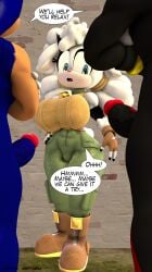 ! ' ... 1girls 2020s 2025 2boys 3d 3d_(artwork) anthro anthro_female anthro_male anthro_only arms_crossed bell bell_and_collar bell_around_neck black_fur blue_eyes blue_fur clothed clothed_female curvy curvy_female curvy_figure dialogue dialogue_bubble english_text erection face_out_of_frame green_clothing grey-yordle hand_on_hip hedgehog hedgehog_boy hedgehog_humanoid imminent_penetration imminent_sex imminent_threesome lanolin_the_sheep mmf mobian mobian_(species) mobian_hedgehog mobian_sheep mouth_opened open_mouth red_highlights sega shadow_the_hedgehog sheep_girl sheep_humanoid sonic_(series) sonic_adventure_2 sonic_the_hedgehog sonic_the_hedgehog_(comics) sonic_the_hedgehog_(idw) sonic_the_hedgehog_(series) speech speech_bubble tan_body text text_bubble wall wall_(structure) white_fur