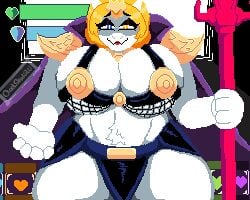 asgore dreemurr from undertale by cheelseydraw