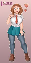 ochako uraraka from my hero academia by nauth