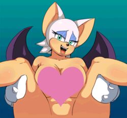 2d animated anthro bat bouncing_breasts breasts censored color female furry large_breasts male mobian mobian_(species) mobian_bat night0wi nipple_censor rouge_the_bat sega sex sonic_(series) sonic_adventure_2 sonic_the_hedgehog_(series) straight thick_thighs tongue_out