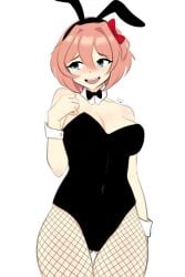 sayori (doki doki literature club) from doki doki literature club by thefishart
