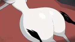 2025 2d 2d_animation 2girls animated anthro ass_focus bottom_heavy butt_crack cowboy_shot flinch head_out_of_frame hi_res hollow_knight hollow_knight:_silksong hollow_knight_(franchise) hornet_(hollow_knight) huge_ass hyper_ass insect_girl lace_(hollow_knight) laughing lifting_legs lying_on_stomach mostly_offscreen_character mostly_offscreen_female pov shiny_skin short_video shorter_than_10_seconds sound sound_effects spanking spanking_ass team_cherry thick_thighs video white_skin yuri yzusaur