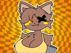 banette big_breasts furry shuppet thicc trixie_(shuppetmusicemerald) wolf_girl