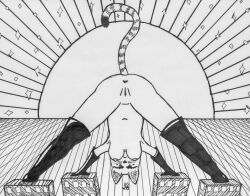 2025 absurd_res all_fours anthro anus ass ass_up bedroom_eyes belly big_breasts boots breasts building clothing cross-hatching dated dipstick_tail domestic_cat dot_pupils felid feline felis female footwear genitals glistening glistening_clothing gloves handwear hanging_breasts hatching_(art) hi_res humanoid_genitalia humanoid_vulva just_w latex latex_boots latex_clothing latex_footwear latex_gloves latex_handwear latex_thigh_boots legwear looking_at_viewer macro mammal markings monochrome mostly_nude mostly_nude_anthro mostly_nude_female narrowed_eyes navel nipples pen_(artwork) perspective plantigrade pointy_ears presenting presenting_hindquarters presenting_vulva prick_ears raised_tail rear_view seductive shaded shoes signature solo spread_legs spreading star sun sunset symmetry symmetry_(reflectional) tail tail_markings thigh_boots thigh_highs traditional_media_(artwork) vulva whiskers