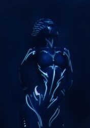 asari from bioware by luckyfk