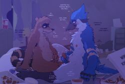 mordecai (regular show) from cartoon network by hollonut