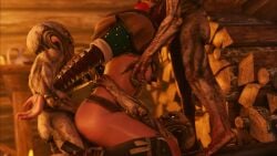 1female 1girls 3boys 3d all_three_filled anal anal_penetration anal_sex animated arm_grab arms_held_back ass blender blowjob captured female forced green_eyes larger_female monster nekker partially_clothed red_hair sex short_hair short_video shorter_than_10_seconds smaller_male sound tagme the_witcher_(series) the_witcher_3:_wild_hunt triss_merigold vagina vaginal_penetration vaginal_sex video