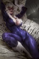 1girls 2025 aleriia_v alluring athletic athletic_female big_breasts black_cat_(marvel) black_lipstick blue_eyes bodysuit boots breasts bursting_breasts chojer collar color colored curvaceous curvaceous_body curvaceous_female curvaceous_figure curvaceous_hips curvy curvy_body curvy_female curvy_figure curvy_hips enticing eyelashes eyeshadow fangs felicia_hardy female gloves hips huge_breasts large_breasts lerapi light-skinned_female light_skin looking_at_viewer marvel marvel_comics massive_breasts pinup seducing shiny shiny_breasts skin_tight spider-man_(series) superheroine teasing teasing_viewer temptation tempting tempting_viewer thick thick_breasts thick_hips thick_thighs thighs tight_clothes tight_clothing voluptuous voluptuous_female web webbed white_fur white_hair wide_hips