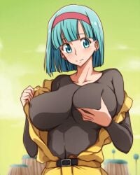 bulma from dragon ball by laserclaw7