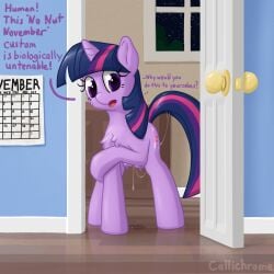 twilight sparkle (mlp) from friendship is magic by callichrome