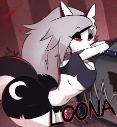 loona (helluva boss) from hellaverse by zerrymon