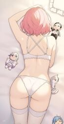 emilia (re:zero) from re:zero kara hajimeru isekai seikatsu by cloba