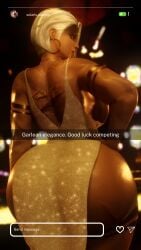 final_fantasy final_fantasy_xiv garlean gpose(ffxiv) gpose_(ffxiv) huge_ass huge_breasts hyur kallitheshort midlander solaris_caelum tagme white_hair