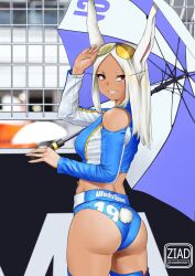 mirko from boku no hero academia by ziadessart