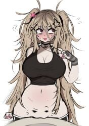 1girls 2025 2d 2d_(artwork) 2d_artwork :3 :d ? ?? @_@ bare_shoulders beauty_mark belly belly_button big_breasts big_hips big_thighs bite_mark bite_marks blush blush_lines blushing_profusely bottomless breasts brown_hair child_bearing_hips choker cleavage clothed clothed_female clothing collar crop_top curvaceous curvaceous_body curvaceous_female curvaceous_figure curves curvy curvy_body curvy_female curvy_figure curvy_hips curvy_thighs dizzy_eyes do_you_want_to_pet_my_cat_(meme) dokidomiki embarrassed embarrassed_nude_female exposed_pussy female female_only female_torso fingerless_gloves freckles girlfailure gloves goth goth_girl gyaru gyaru_gal hair_ornament hairclip half-dressed half_naked hourglass_figure large_breasts large_hips large_thighs light-skinned_female light_skin long_fingernails long_hair long_nails looking_away makeup meme messy messy_hair miki_(dokidomiki) mole nail_polish navel necklace neckwear original original_character painted_nails pale-skinned_female pale_skin pants pants_down partially_clothed puffy_pussy pussy pussy_on_table pussy_out question_mark revealing revealing_clothes scar short_shorts shorts side_eye skimpy skimpy_clothes slim slim_waist solo solo_female stomach straight_hair swirly_eyes tank_top thick thick_hips thick_legs thick_thighs thighs twintails vagina vagina_out very_long_hair voluptuous voluptuous_female waist wide_hips