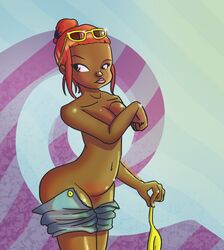 dark-skinned_female dark_skin female latenightsexycomics tagme