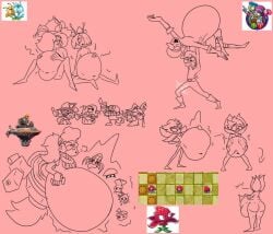 1girls anthro anthrofied ass belly belly_bulge breasts breasts d-traxius digestion fat female female_pred flora_fauna plant plant_girl plant_humanoid plantie plants_vs._zombies plants_vs._zombies_2_(chinese_version) popcap_games pred pussy red_stinger_(pvz) shrinking_violet_(pvz) space_cadet_(pvz) vore vore_belly zombie_(pvz)