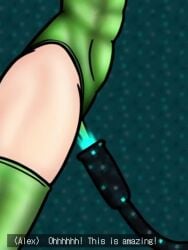 alex_(minecraft) animated clitoral_stimulation futanari kakutkmds minecraft pseudo-penis sound tagme video