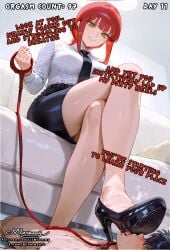ai_generated anal_insertion armpit_fetish armpit_sniffing bare_legs barking chainsaw_man cheating collar comic continuation crossed_legs cruelty defeated_hero defeated_male dominant_female dress_shirt estrogened_male female femboy feminine_male feminization fingering fingering_partner fleshlight foot_fetish footwear formal_wear from_below gloves handjob high_heels kneeling leash legs_crossed licking_shoes low-angle_view makima_(chainsaw_man) male mlommy naked_male netorare ntr offering onahole orgasm_denial orgasm_torture prostate_stimulation shoe_fetish suggestive suggestive_look suggestive_pose suit suit_and_tie tie