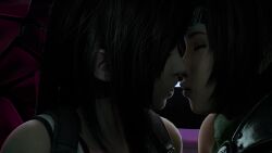 animated chloeangelva pleasedbyviolet sound tagme teehee7990 tifa_lockhart video yuffie_kisaragi yuri