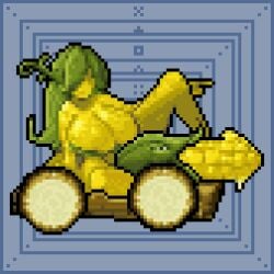 1girls anthro anthrofied ass breasts cob_cannon female flora_fauna futanari intersex plant plant_girl plant_humanoid plantie plants_vs._zombies plants_vs_zombies popcap_games pussy what