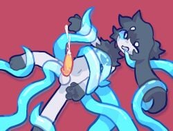 anal anal_sex anthro duo ejaculation forced hi_res jellybugeater lagomorph leporid male mammal original_character_do_not_steal penetration questionable_consent rabbit rape sex solo tentacle tentacle_in_ass tentacle_penetration tentacle_rape tentacle_sex translucent