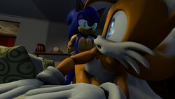 2016 3d anal anal_sex anthro canine darksorm duo erection fox hedgehog male mammal nude penetration penis sonic_(series) sonic_the_hedgehog tails yaoi