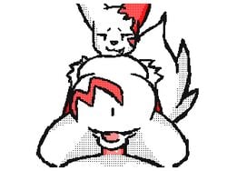 2016 anal anal_sex animated balls erection faceless_male flaccid flipnote flipnote_studio looking_at_viewer loop low_res male nintendo penetration penis pokemon pokemon_(species) pov sex simple_background slightly_chubby solo_focus white_background white_fur xanodice yaoi zangoose