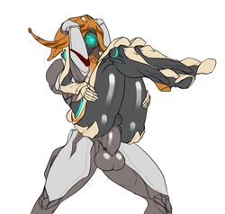 1boy 1girls anal duo excalibur_(warframe) faceless_male female ivara_(warframe) lewdreaper male solo_focus straight warframe