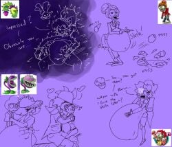 1girls anthro anthrofied ass belly belly_bulge breasts chomper_(pvz) d-traxius digestion dusk_lobber_(pvz) fat female female_pred flora_fauna plant plant_girl plant_humanoid plantie plants_vs._zombies plants_vs_zombies popcap_games pred pussy vore vore_belly zombie_(pvz)