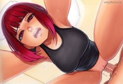 1boy 2025 ai_generated arima_kana artist_name breasts crazyfishbones female oshi_no_ko penis red_hair sex solo_focus straight