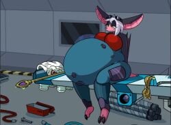 2d_animation animated anthro anthro_female bat bat_ears bat_humanoid belly_bulge belly_bump big_belly big_breasts burping clawed_feet digested_prey digestion digestion_noises fatal fatal_vore female female_only fully_clothed furry furry_only gurgle gurgle_(sound_effect) gurgling_noise hookieloof hyper_belly love_handles multiple_prey pink_skin post_vore ripped_clothing shrinking_belly sound star_fox stomach_noises struggling_prey unwilling_prey video vore vore_belly wide_hips willing_pred