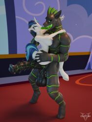 1boy 1girls absurdly_large_cock anthro anthro_on_anthro big_balls blue_eyes blue_hair chytin equine equine_penis female foreplay grabbing_ass hand_on_butt horsecock huge_cock imminent_sex impossible_fit large_breasts my_little_pony pain sitting_on_penis size_difference smaller_female spiked_penis tongue_in_mouth