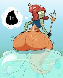 1girls breasts cheesyboy888 curvy electronic_arts female neptuna_(pvz) plants_vs_zombies popcap pussy undead vagina zombie zombie_(pvz) zombie_girl