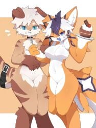 cat_furry cat_girl furry furry_female girl pussy two_girls