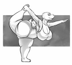 big_ass big_breasts breasts bubble_butt cleavage female home-made huge_ass huge_breasts tagme thick_thighs wide_hips