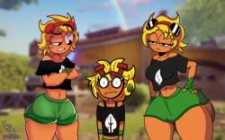 1girls anthro anthrofied ass breasts cheesyboy888 female flora_fauna plant plant_girl plant_humanoid plantie plants_vs._zombies plants_vs_zombies popcap_games pussy solar_flare_(peargor) solar_flare_(pvz) sunflower_(pvz)