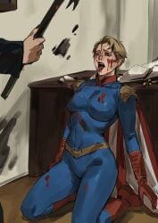 2girls big_breasts billy_butcher blonde_hair bluesky_link clothed clothed_female clothing color enargeia excuse_me_sir_(the_boys) female female_focus femlander femsub fully_clothed genderswap genderswap_(mtf) homelander i'll_fucking_suck_your_dick_(meme) light_skin looking_at_partner male meme on_floor on_ground on_knees open_mouth rule_63 short_hair spread_legs submissive_female the_boys tongue tongue_out twitter_link