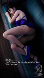 barret wallace from final fantasy by aristipstudio