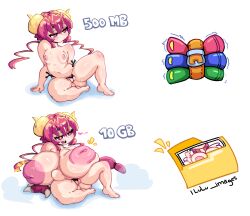 ilulu (dragon maid) from kobayashi-san chi no maidragon by odoka