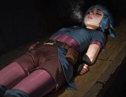 arcane arcane:_league_of_legends arcane_jinx artist_request powder_(arcane) tagme
