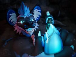 anthro bodily_fluids cock_vore cum dominant dominant_male duo extreme_size_difference genital_fluids genitals hi_res inside_penis larger_male macro male male/male mammal micro mouse murid murine penile penis pippin_(pippinthemouse) pippinthemouse pressing_against pushing_down radar_(thetwfz) rodent size_difference smaller_male submissive submissive_male vore wilddog